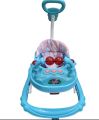 Baby musical walker with push Handle Mee Mee 360° Baby Activity Walker | 3 Level Adjustable Height, Foot Mat, Musical Detachable Toy Bar | Parental Push Handle, Anti-Rollover Folding Walker for Boys, Girls| 6-18 Months 15kg Cash On Delivery Availale. 
