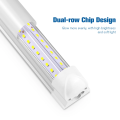 1.64FT/50CM T8 LED Tube Light Integrated Fluorescent Bar Lamp Aluminum Shell 220V 110V EU US For Garage Ceiling Wall Warehouse. 