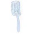 1Pcs Elastic Massage Comb Hollow Out Hair Brush Scalp Massage Combs Hair Styling Detangler Fast Blow Drying Detangling Tool. 