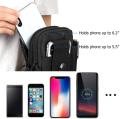 Tactical Molle Pouch, Universal EDC Waist Bag Pouches, Outdoor Belt Bags Gear Tool Gadget Pocket with Cell Phone Holster. 