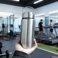 316 Stainless Steel Insulated Water Bottle Bike Water Bottle with Steel Lid & Flex Handle, BPA-Free, Leakproof, Portable Sp.