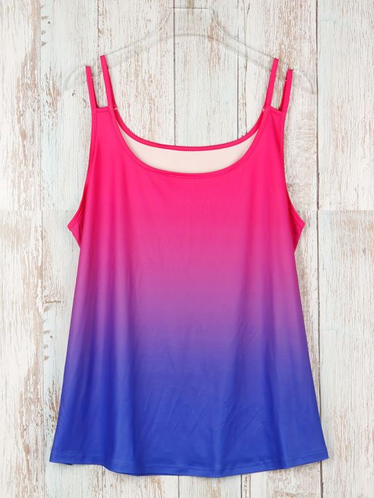 Plus%20Size%20Ombre%20Cut%20Out%20Cami%20Top%20Casual%20Crew%20Neck%20Sleeveless%20Top%20For%20Summer%20Women's%20Plus%20Size%20Clothing%20-%20Image%204