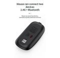 Jomaa Slim Rechargeable Bluetooth Keyboard and Mouse Set for Laptop Computer 2.4G USB Wireless Keyboard and Mouse Combo. 