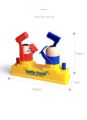 Interactive Parent-Child Hammer Game Toy for Kids Double Battle Fun Dolls for Early Education  for Children's Learning. 
