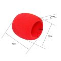 Microphone Foam Windscreen Cover for Handheld Mic, 5 Piece. 