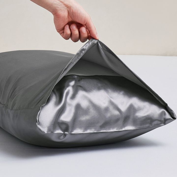 100%25%20Natural%20Mulberry%20Silk%20Pillowcase%20Hair/Skin%20Protection,Anti-Frizz%20&%20Wrinkle-Resistant%20Hypoallergenic%20-%20Image%202