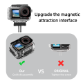 Waterproof Case for DJI Osmo Action 5 Pro/4/3 Protective Shell Camera Magnetic Adapter Underwater Dive Housing Accessories. 