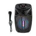 KTX 1187 6.5 inch' Portable Rechargeable Bluetooth Speaker With Wired Mic And Remote control , easy to connect  , and with Deep Base Sound supported Memory Card, USB ,. 