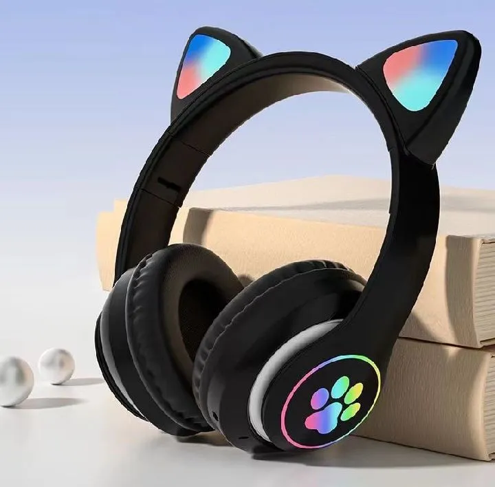CAT%20STN-28%20Over%20Ear%20Music%20Headset%20Glowing%20Ear%20Headphones%20Foldable%20Wireless%20BT5.0%20Earphone%20with%20Mic%20AUX%20IN%20TF%20Card%20MP3%20Player%20Colorful%20LED%20Lights%20for%20PC%20Laptop%20Computer%20Mobile%20Phone%20-%20Image%204