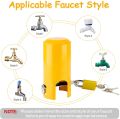 SI FANG Metal Yard Faucet Water Switch Lock Portable Garden Lockable Tap Water Valve Padlock Protect Anti-theft Tap Lock Key. 