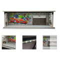 GFans 1/64 Scale Car Garage Miniatures Model Car Parking Lot Diecast Scene Display Vehicle Scene Toy Background Collection.