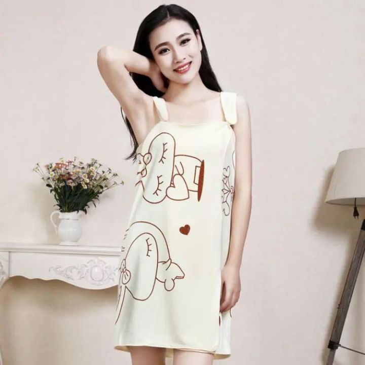 Gokich%20(%7B%5BSet%20of%201%20PCS%20ONLY)%20Bath%20Robe%20Towel%20for%20Women,%20Cotton%20Bathrobe%20for%20Girls%20&%20Women,%20Dress%20Towel%20for%20Ladies.(Multi)%20-%20Image%207