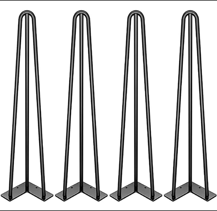 Heavy Duty Metal Table Legs – Custom Sizes | Powder-Coated Iron Frame ...