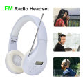 Headphone Portable FM Radio Receiver Stereo Headset with Digital Display Earphones For Conference Simultaneous Interpretation. 
