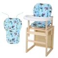 Baby Kids Highchair Cushion Pad Mat Booster Seats Cushion Pad Mat Feeding Chair Cushi on Pad Stroller Cushion Mat Cotton Fabric. 