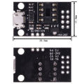 ATTINY Blue Black TINY85 Digispark Kickstarter Micro TYPE-C Development Board ATTINY85 module for Arduino IIC I2C USB ATTINY45. 