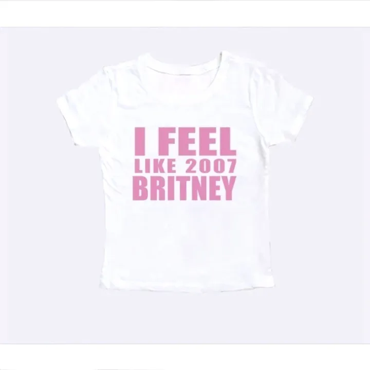 Y2K%202000s%20Vinage%20Crop%20Top%20Letter%20Print%20Casual%20Short%20Sleeve%20T-shirt%20Fashion%20Spicy%20Girl%20%20Baby%20Tee%20Summer%20Woman%20Slim%20Clothes%20-%20Image%202