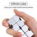 Infinity Cube for Ahd Autism Stress Anxiety Reliever Toy Pack of 1 Piece Random Selection. 