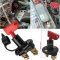 Car Battery Power Switch Disconnect Isolator Circuit Breaker Main Switch Kill Cut-off Switch Insulated Rotary Switch Key Truck. 