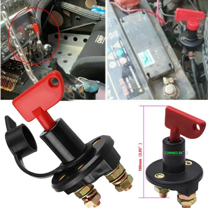Car%20Battery%20Power%20Switch%20Disconnect%20Isolator%20Circuit%20Breaker%20Main%20Switch%20Kill%20Cut-off%20Switch%20Insulated%20Rotary%20Switch%20Key%20Truck%20-%20Image%205