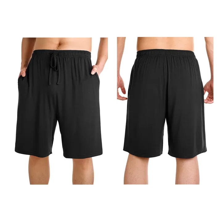 Men's%20No%20Pocket%20Summer%20Sleeping%20Shorts/%201%20Piece/%20Premium%20Cotton%20Half%20Pant%20For%20Teens%20-%20Image%204