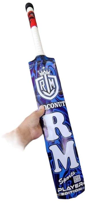 RM BRANDS SPORTS CRICKET BAT ORIGINAL PRODUCT PLAYER ADDITIO MULTI COLOR