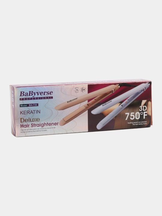 Professional iron, straightener, BaByverse BA-736