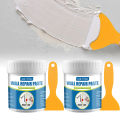 Wall Mending Agent Drywall Repair Kit with Scraper Multipurpose Wall Fixer Paste Quick Fix for Wall Crack 100/200g. 