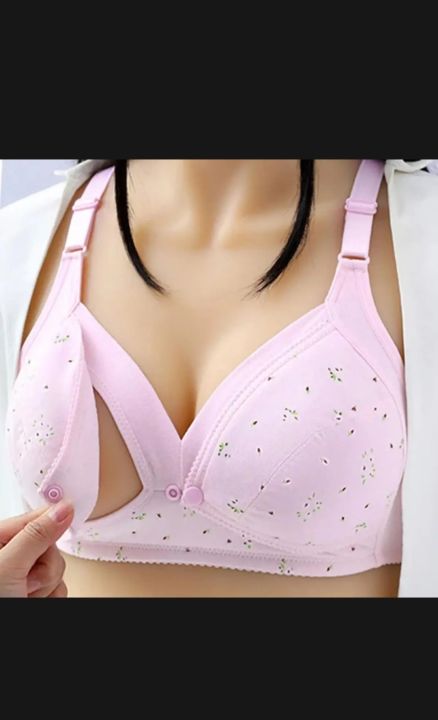 Breastfeeding%20Bra%20Maternity%20Bra%20Front%20Button%20Bra%20cotton%20Bra%20comfortable%20Bra%20new%20born%20baby%20feeding%20Bra%20-%20Image%202
