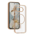 MagSafe Magnetic Colorful Transparent Clear Phone Case for Google Pixel 9a, Wireless Charging Anti Scratch Phone Case. 