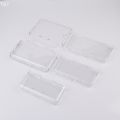 For 2DS 3DS 3DSLL NEW 3DSLL NEW 3DS Clear Split Shell Transparent Protective Cover Case Screen Film LCD Screen Protector.