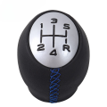 5/6 Speed PU Leather Handball Manual Shift Lever Head Accessories Suitable for Renault Megaane Car Shift Lever. 
