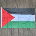 90x150cm Palestine Flag Hanging Polyester Gaza Palestinian Banner for Decoration National Palestine Palestinians Flags. 