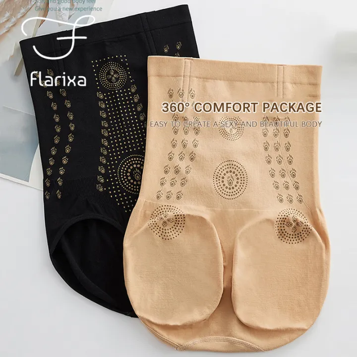 Flarixa%20High%20Waist%20Women's%20Strong%20Flat%20Belly%20Panties%20Seamless%20Tummy%20Control%20Body%20Shaping%20Underwear%20Postpartum%20Slimming%20Briefs%20-%20Image%206