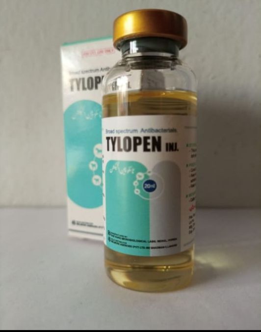 Tylopen%20Injection%2020ml%20For%20Large%20Animals,%20Poultry%20&%20Birds%20-%20Image%202