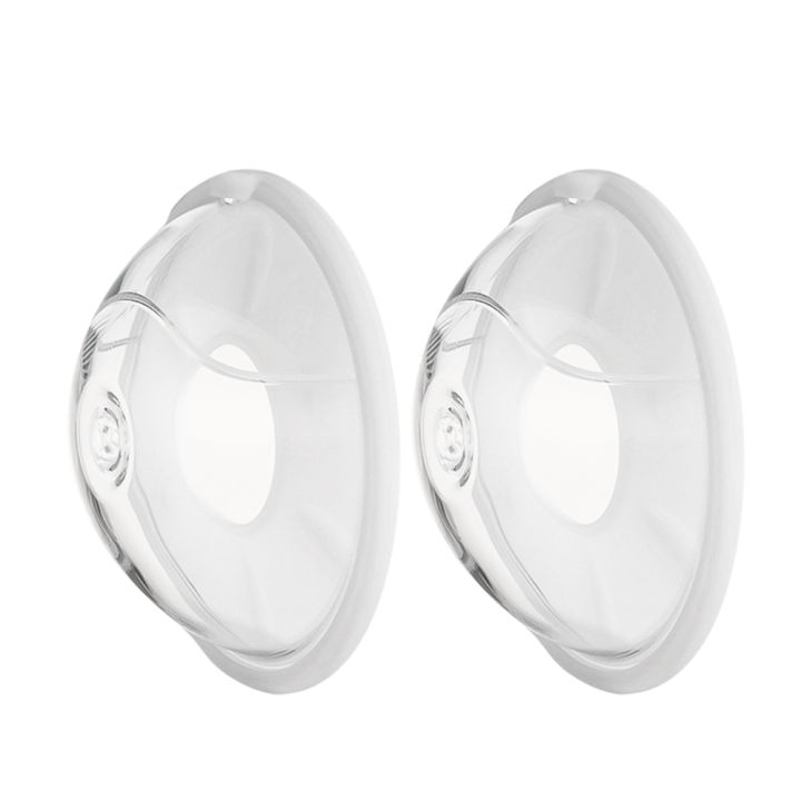 2pcs Wearable Milk Saver for Breastfeeding Manual Breastmilk Collector Silicone Breast Shell Milk Catcher