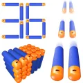 72PCS Mega Dart Refill Pack 9.5cm Compatible with Nerf Mega Guns Universal Mega Pack Refill Bullets for N-Strike Mega Series. 