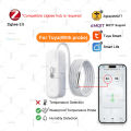 Zigbee 3.0 Temperature Humidity Sensor With External Temp Probe Option,For Fish Tank Freezer Thermometer,For Tuya/Smart Life/Z2M. 