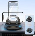 360° Rotating Dashboard Car Phone Holder – Washable Adhesive & Silicone Anti-Slip Design. 