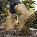 Outdoor Waterproof Safety Shoes Security Steel Toe Cap Men's Boots Working Steel Toe Anti-Smashing Men's Work Boots Size 47. 