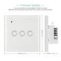 3 gang smart wifi touch switch. 