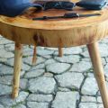 Live Edge Coffee Table (18 Inches Hight). 
