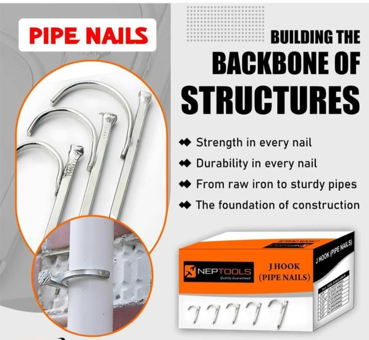 Pipe nails (set of 10 pcs)