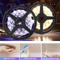 USB LED Strip Light Touch Sensing 5V 2835 LED Flexible Lights Tape Ribbon Backlight For Room Cabinet Lighting Mirror Brightening. 