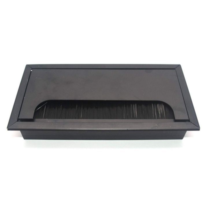 PACK%20OF%205%20PCS%20COMPUTER%20DESK%20OFFICE%20TABLE%20WIRE%20CAP%20/%20WIRE%20COVER%20ALUMINIUM%20RECTANGLE%206%20X%203%20-%20Image%208