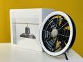 JISULIFE FA17 Rechargeable Fan(Original) With LED Light And Table Tripod(long tripod Not included)(2 years replacement warranty). 