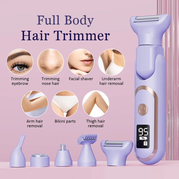 5%20in%201%20Electric%20Razor%20for%20Women%20Shaver%20Lady%20Shaver%20Body%20Hair%20Trimmer%20for%20Armpit%20Bikini%20Arm%20Leg%20Face%20Mustache%20Portable%20Painless%20-%20Image%205