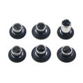 JCD Original Handle Metal Mushroom Head Rocker Cap 3D Analog Stick Replacement Buttons For Xbox One Elite Series 2 Controller. 