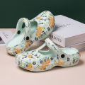 Bebealy Fashion Thick Sole Slippers Women Outdoor Wear-resistant Leisure Sandals Classic EVA Shoes Waterproof Beach Shoes Women. 