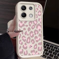 Pink Leopard Pattern Soft TPU Case For Xiaomi Redmi Note 13 14 Pro 5G 14 13 4G 13C 14T 13T Poco X7 X6 X5 F6 M6 Pro Phone Cover.